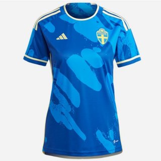 Tailandia Camiseta Suecia Segunda Equipación Mujer 2023