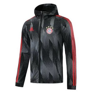 Rompevientos Bayern 2021/2022 Negro Rojo