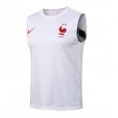 Camiseta Francia Sin Mangas 2022 Blanco