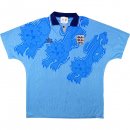 Tercera Equipación Tailandia Camiseta Inglaterra Retro 1992 Azul