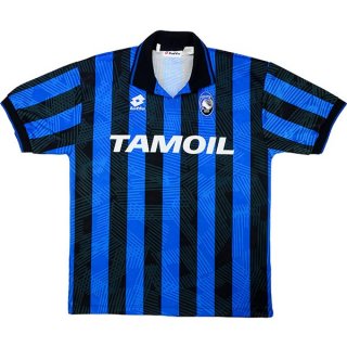 Primera Equipación Tailandia Camiseta Atalanta Retro 1991 1993 Azul