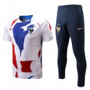 Camiseta Francia Conjunto Completo 2022/2023 Azul Blanco Rojo