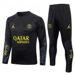 Sudadera De Training Paris Saint Germain 2023/2024 Negro