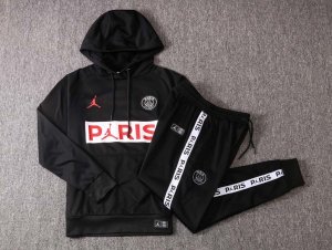 Chandal Con Capucha Paris Saint Germain 2022 Negro Blanco