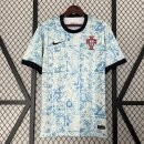 Tailandia Camiseta Portugal Segunda Equipación 2024