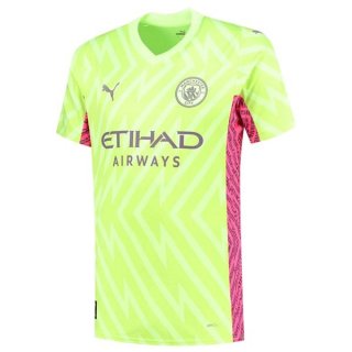 Tailandia Camiseta Manchester City Primera Equipación Portero 2023/2024 Verde