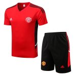 Camiseta Entrenamiento Manchester United Conjunto Completo 2022/2023 Rojo Camiseta Entrenamiento Manchester United Conjunto Completo 2022/2023 Rojo