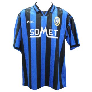 Primera Equipación Tailandia Camiseta Atalanta Retro 1996 1997 Azul