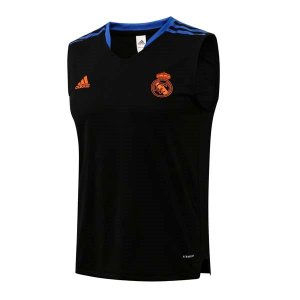 Camiseta Real Madrid Sin Mangas Conjunto Completo 2022 Negro 1