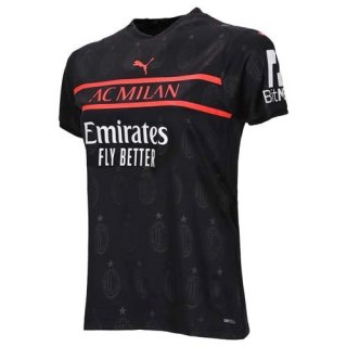 Tercera Equipación Camiseta AC Milan Mujer 2021/2022