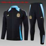 Niños Chandal Argentina 2024/2025 Negro 3