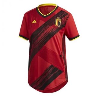 Primera Equipación Camiseta Bélgica Mujer 2020 Rojo