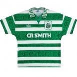 Primera Equipación Tailandia Camiseta Celtic Retro 1995 1997 Verde