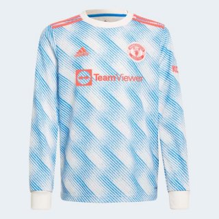 Segunda Equipación Tailandia Camiseta Manchester United ML 2021/2022