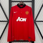 Tailandia Camiseta M-U Primera Equipación ML Retro 2013-2014 Tailandia Camiseta M-U Primera Equipación ML Retro 2013-2014