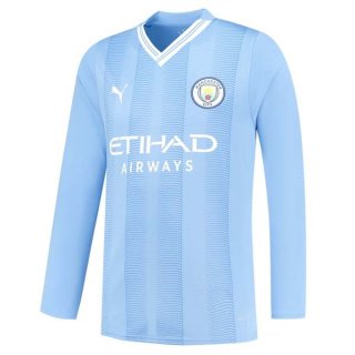 Tailandia Camiseta Manchester City Primera Equipación ML 2023/2024