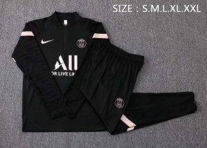 Sudadera De Training Paris Saint Germain 2022 Negro Rosa