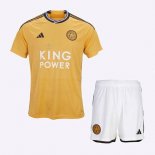 Camiseta Leicester City Tercera Equipación Niño 2023/2024