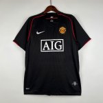 Tailandia Camiseta Manchester United Segunda Equipación Retro 2007-2008 Tailandia Camiseta Manchester United Segunda Equipación Retro 2007-2008