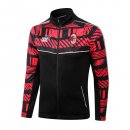 Chaqueta AC Milan 2023 Rojo Negro