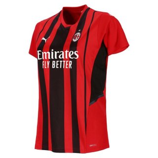 Primera Equipación Camiseta AC Milan Mujer 2021/2022