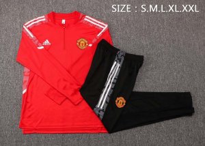 Sudadera De Training Manchester United 2022 Rojo