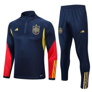 Sudadera De Training España 2022/2023 Azul Rojo