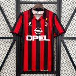Tailandia Camiseta AC Milan Primera Equipación Retro 1997-1998 Tailandia Camiseta AC Milan Primera Equipación Retro 1997-1998