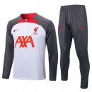 Sudadera De Training Liverpool 2022/2023 Blanco Gris