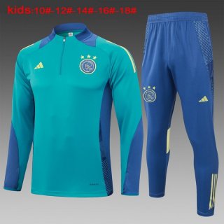 Niños Sudadera De Training Ajax 2024/2025 Verde 3