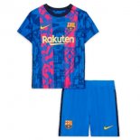 Tercera Equipación Camiseta Barcelona Niño 2021/2022