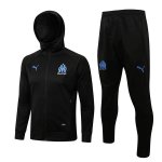 Chandal Con Capucha Marsella 2022/2023 Negro Chandal Con Capucha Marsella 2022/2023 Negro