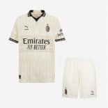 Camiseta AC Milan Beige Niño 2023/2024