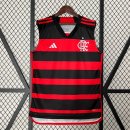 Tailandia Camiseta Flamengo Primera Equipación Sin Mangas 2024/2025