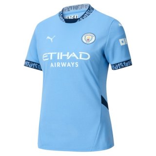 Camiseta Manchester City Primera Equipación Mujer 2024/2025