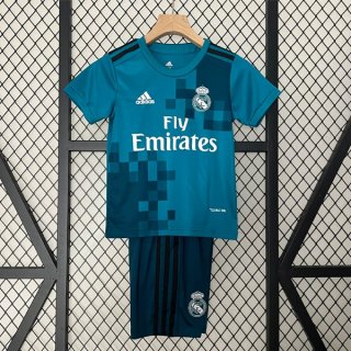 Camiseta Real Madrid Tercera Equipación Retro Niño 2017 2018