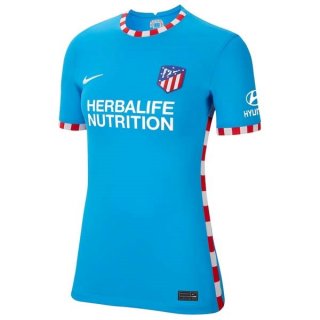 Tercera Equipación Camiseta Atletico Madrid Mujer 2021/2022