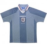 Segunda Equipación Tailandia Camiseta Inglaterra Retro 1996 Azul