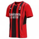 Primera Equipación Camiseta AC Milan 2021/2022 Rojo