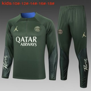 Ninos Sudadera De Training PSG 2024/2025 Verde