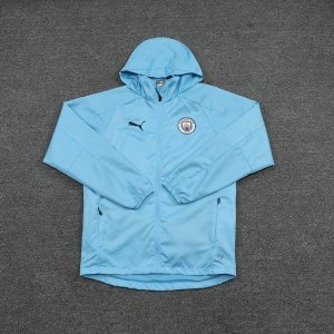 Rompevientos Manchester City Conjunto Completo 2021/2022 Azul Claro