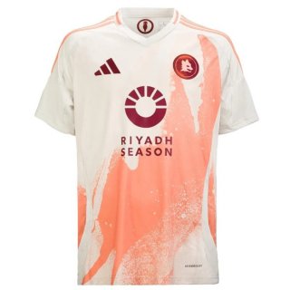 Tailandia Camiseta AS Roma Segunda Equipación 2024/2025