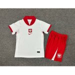 Camiseta Polonia Primera Equipación Niño 2024/2025 Camiseta Polonia Primera Equipación Niño 2024/2025