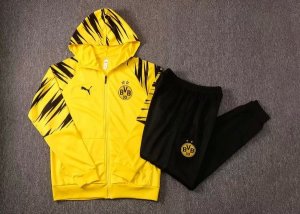 Chandal Con Capucha Dortmund 2021/2022 Amarillo