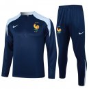 Sudadera De Training Francia 2024/2025 Azul 3