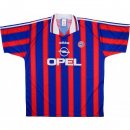 Primera Equipación Tailandia Camiseta Bayern Retro 1995 1997 Azul Rojo