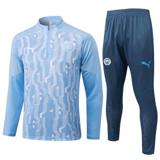 Sudadera De Training Manchester City 2024/2025 Azul