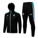 Chandal Con Capucha Real Madrid 2022 Negro