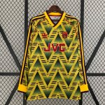 Tailandia Camiseta Arsenal Segunda Equipación ML Retro 1991 1993 Tailandia Camiseta Arsenal Segunda Equipación ML Retro 1991 1993