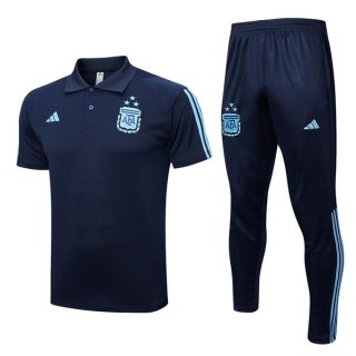 Polo Argentina Conjunto Completo 2022/2023 Azul 2